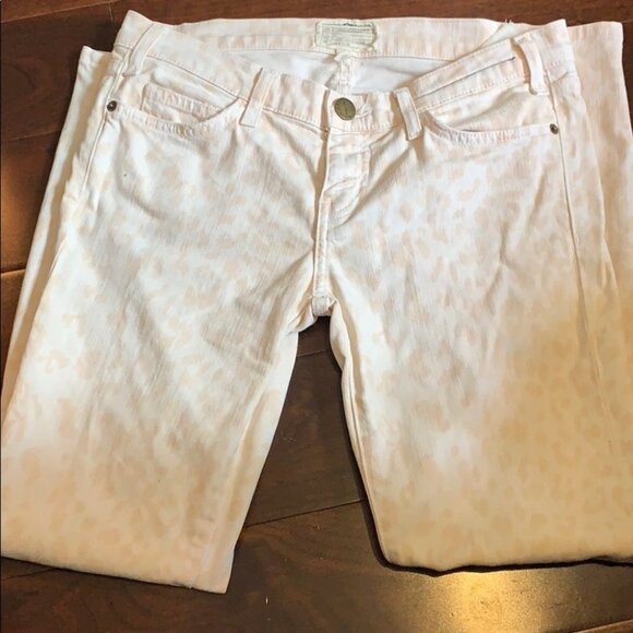 Current/Elliot “The Stiletto” Skinny Dusty Peach Jeans - Picture 6 of 14